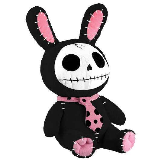 FURRYBONES-BLACK BUN-BUN PLUSH, C/12