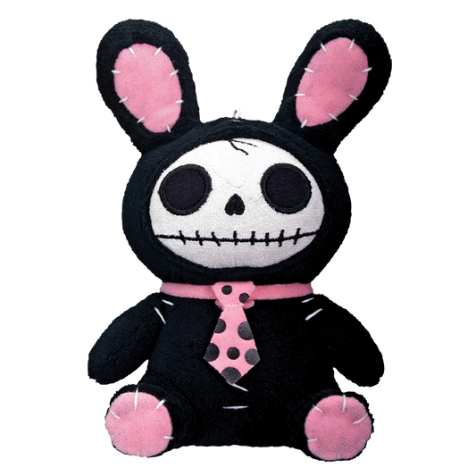 FURRYBONES-BLACK BUN-BUN SM. PLUSH, C/72