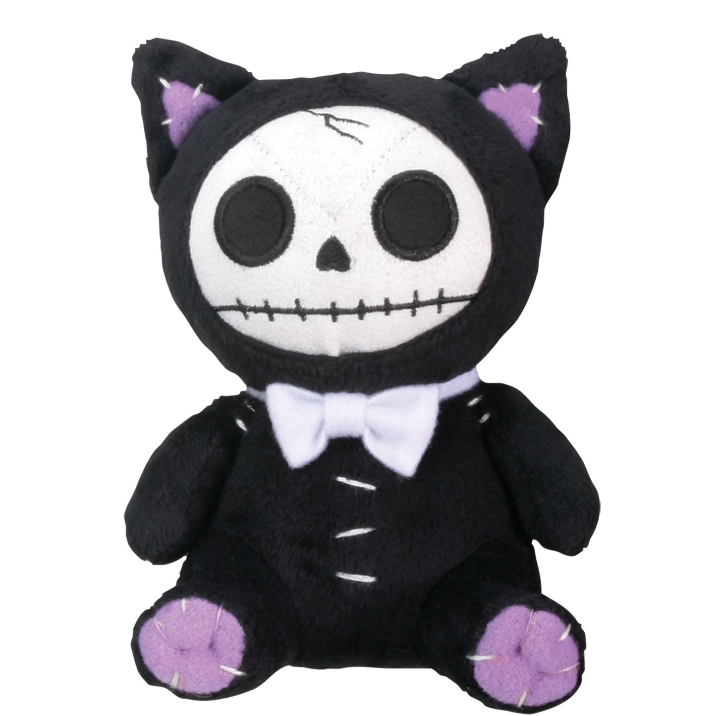 FURRYBONES-BLACK MAO-MAO SM. PLUSH, C/72