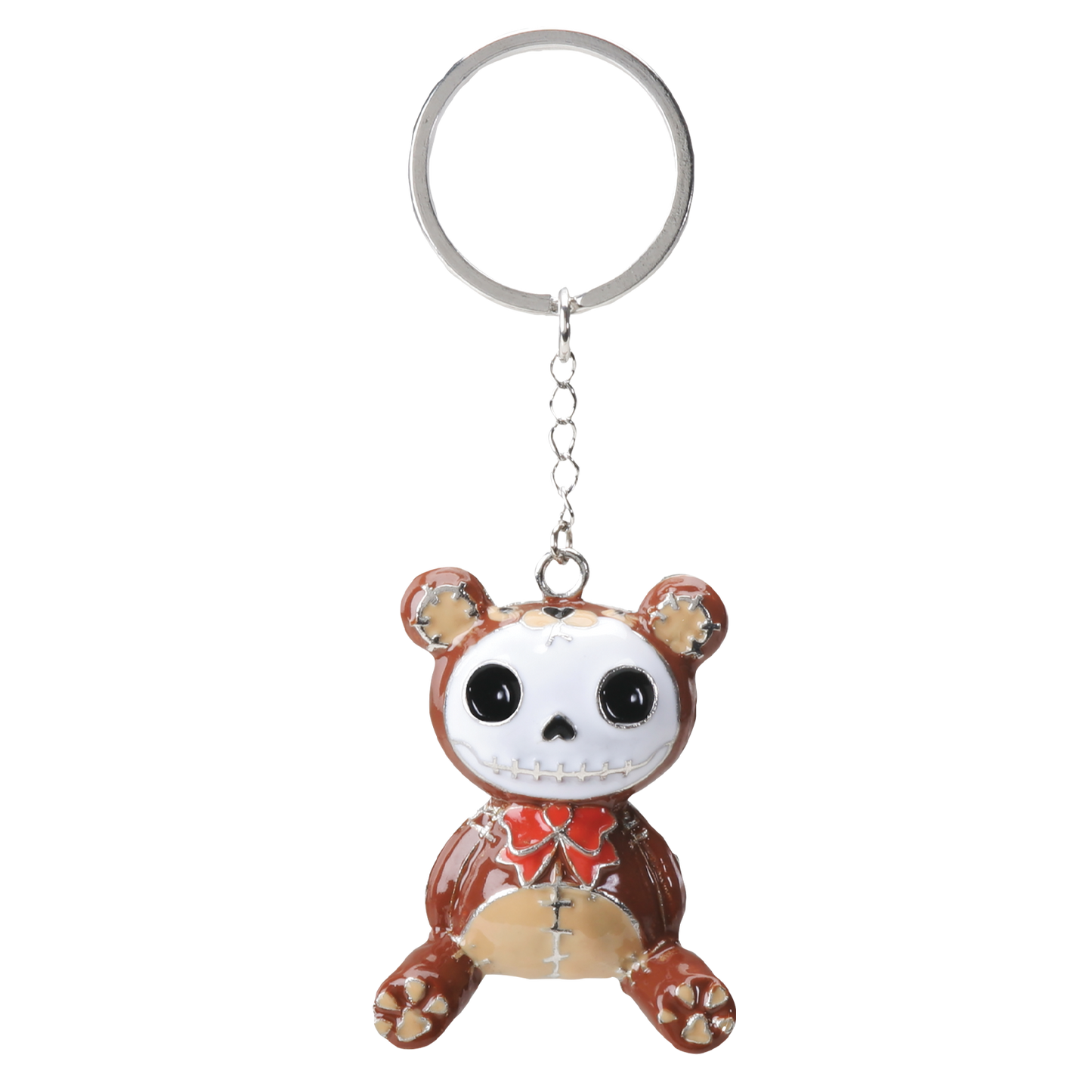 DISC-FURRYBONES-HONEYBEAR KEY CHAIN (SET OF 6), C60