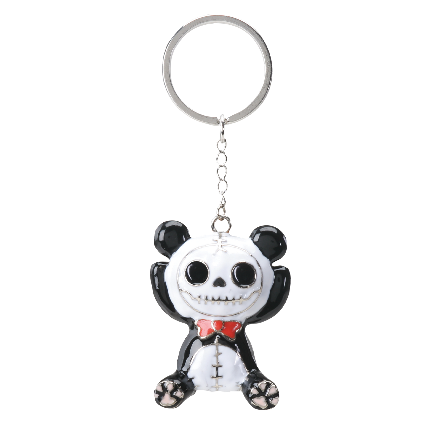 DISC-FURRYBONES-PANDIE KEY CHAIN (SET OF 6), C/60