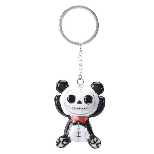 DISC-FURRYBONES-PANDIE KEY CHAIN (SET OF 6), C/60