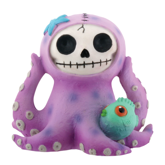 FURRYBONES-PURPLE OCTOPEE, C/60 MINIMUM OF 4