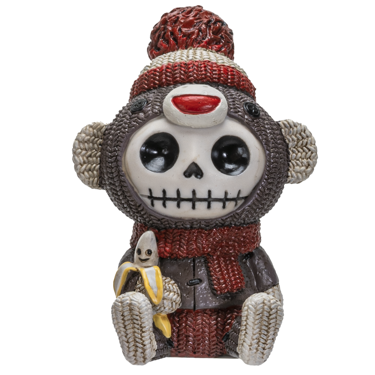Sock Munky Sock Monkey Figurine by Furrybones