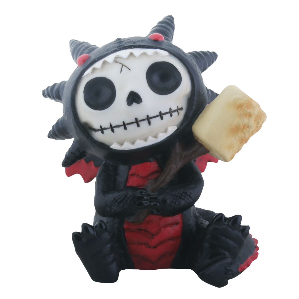 Black Scorchie Dragon Figurine by Furrybones